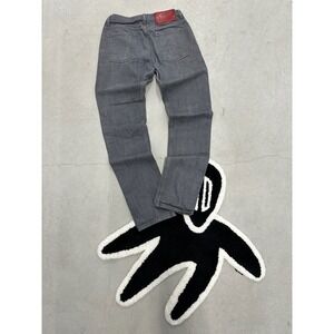 Naked & Famous Weird Guy Grey Selvedge Jeans 32 Mens Grey Denim 011063